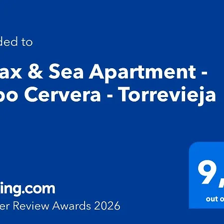 Relax And Sea View - Cabo Cervera-torrevieja
